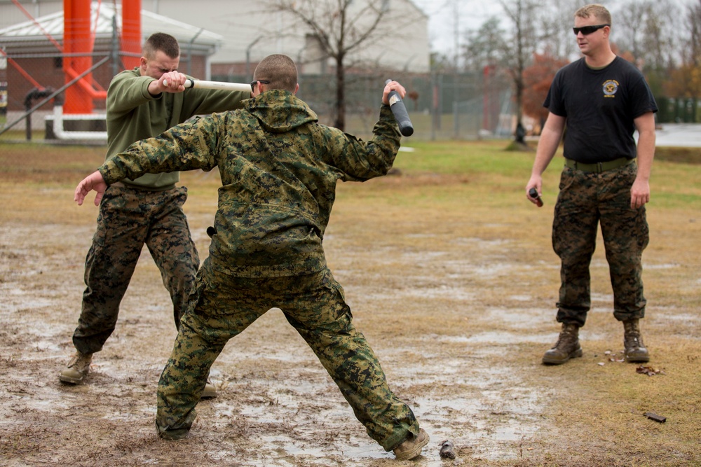 3rd Battalion 8th Marines Non-Lethal Weapons Training