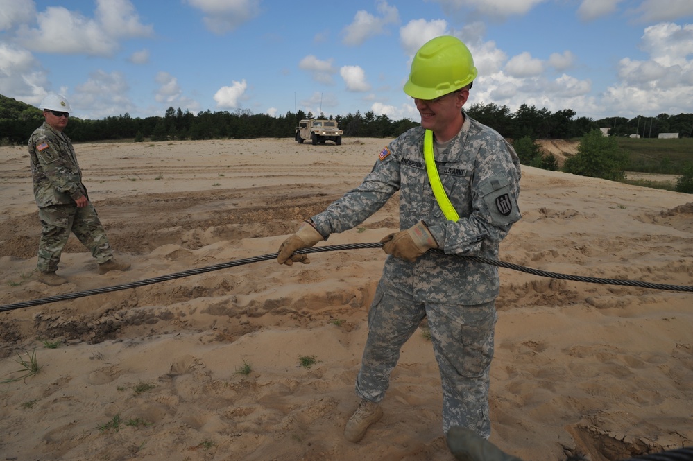 Stuck in the sand