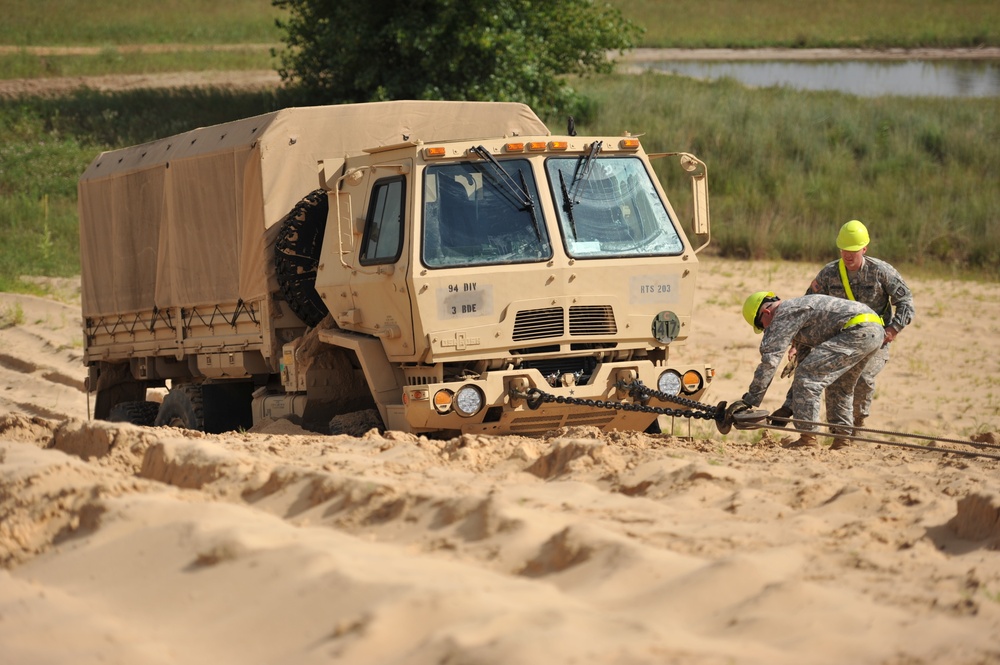 Stuck in the sand