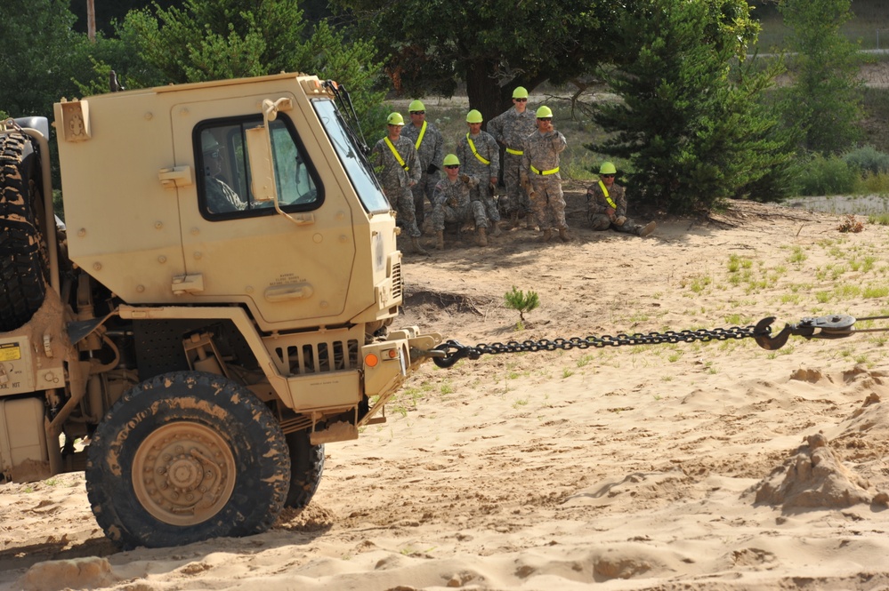 Stuck in the sand