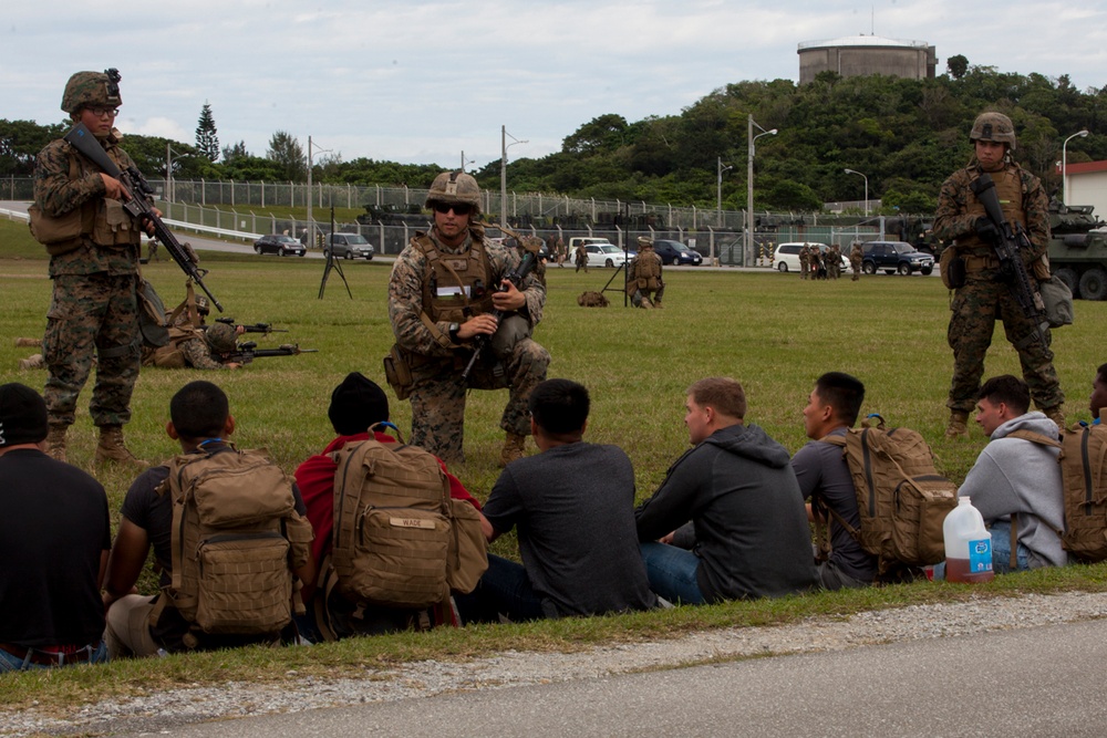 CLB 31 conducts stimulated non-combatant evacuation operations