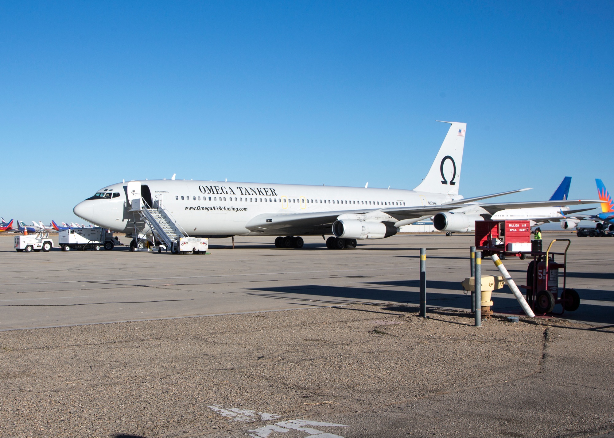 DVIDS Images Air Refueling Omega Tanker C 707 Image 1 of 11