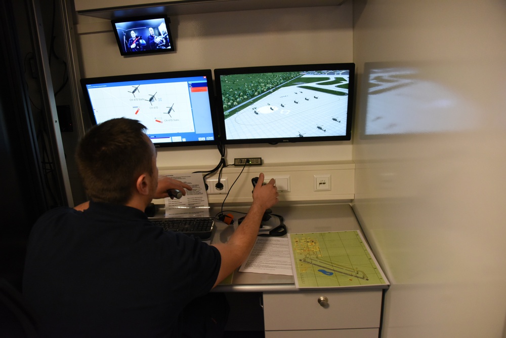 Aircraft Rescue Fire Fighting Simulator Training