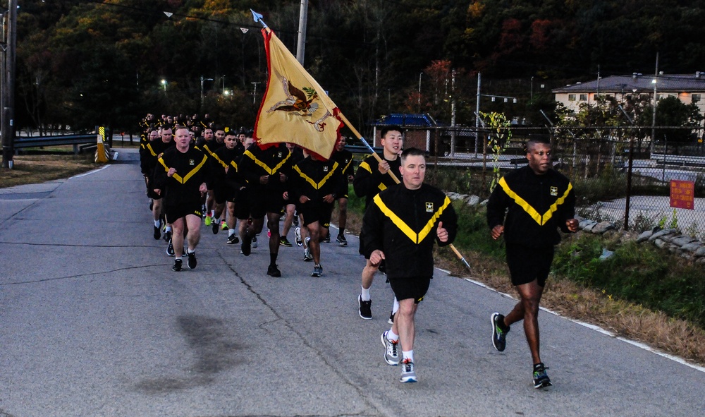 210th FA Bde Brigade Run