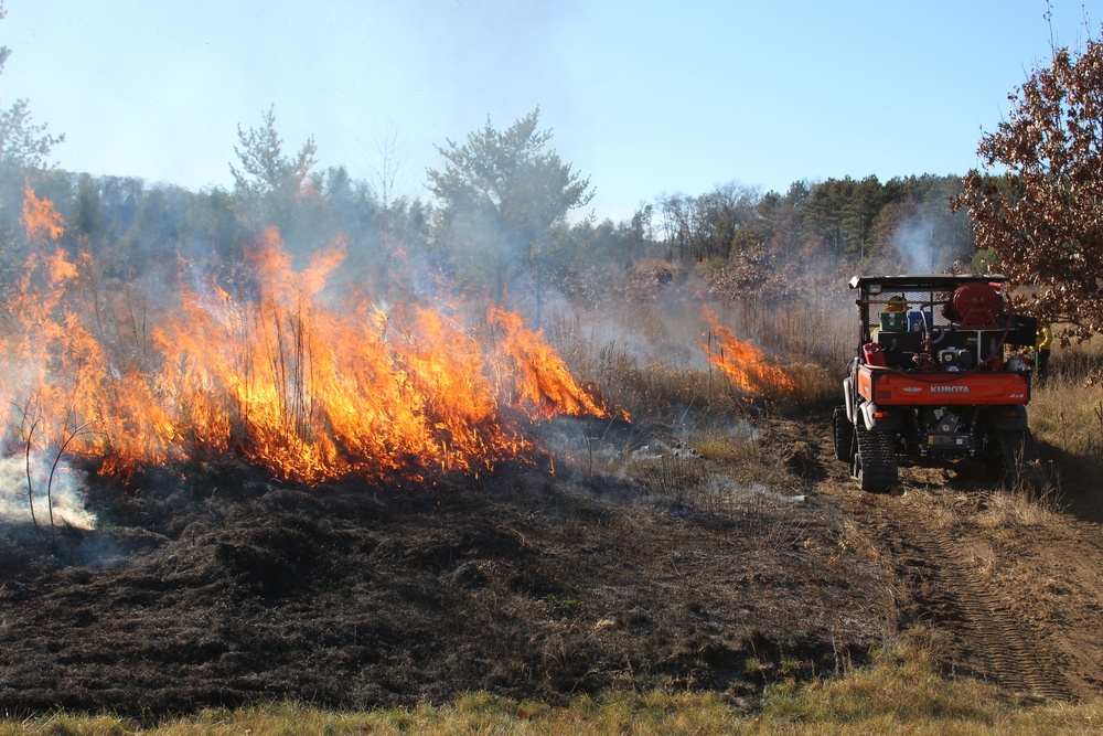 Late-fall prescribed burns help cut wildfire risk, improve habitat