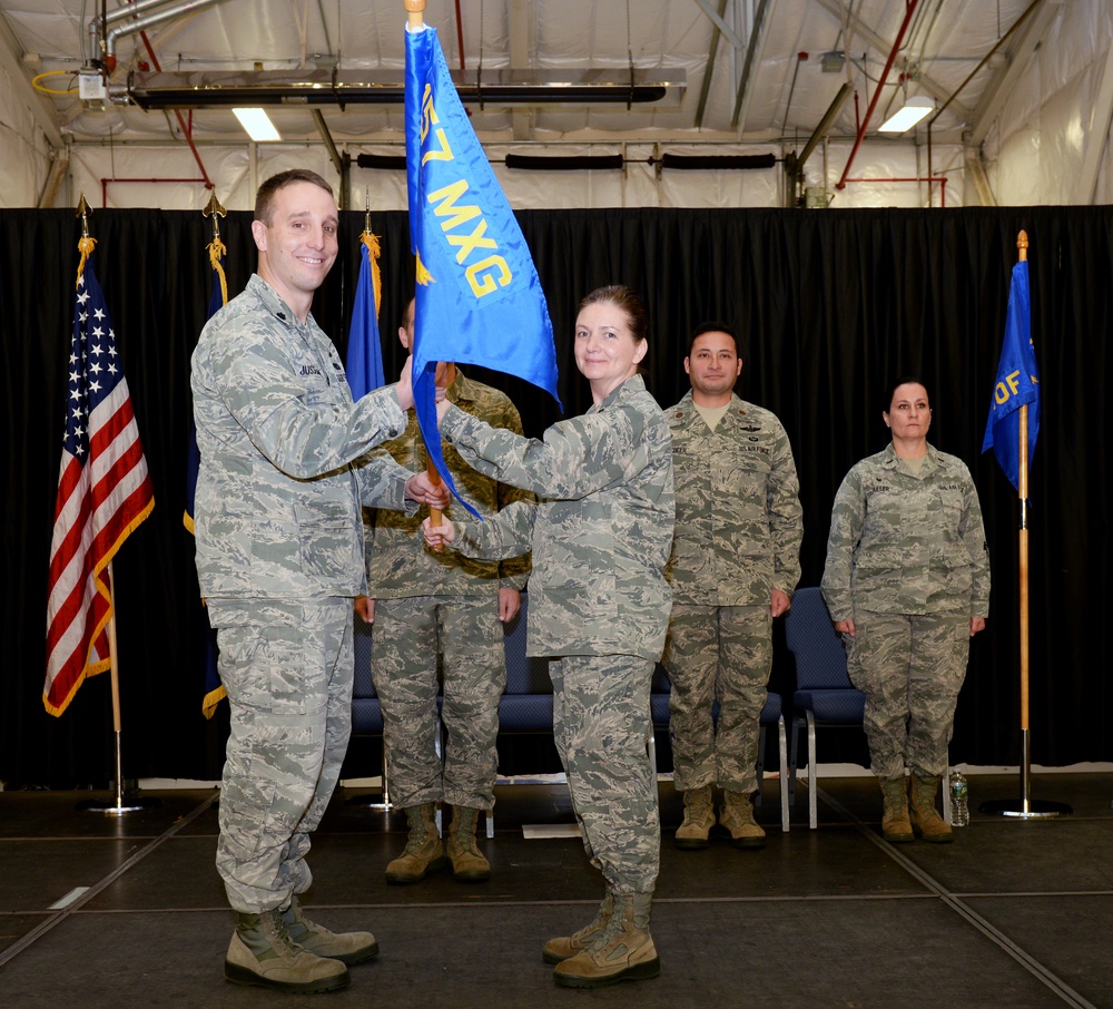 New 157th AMS commander takes charge