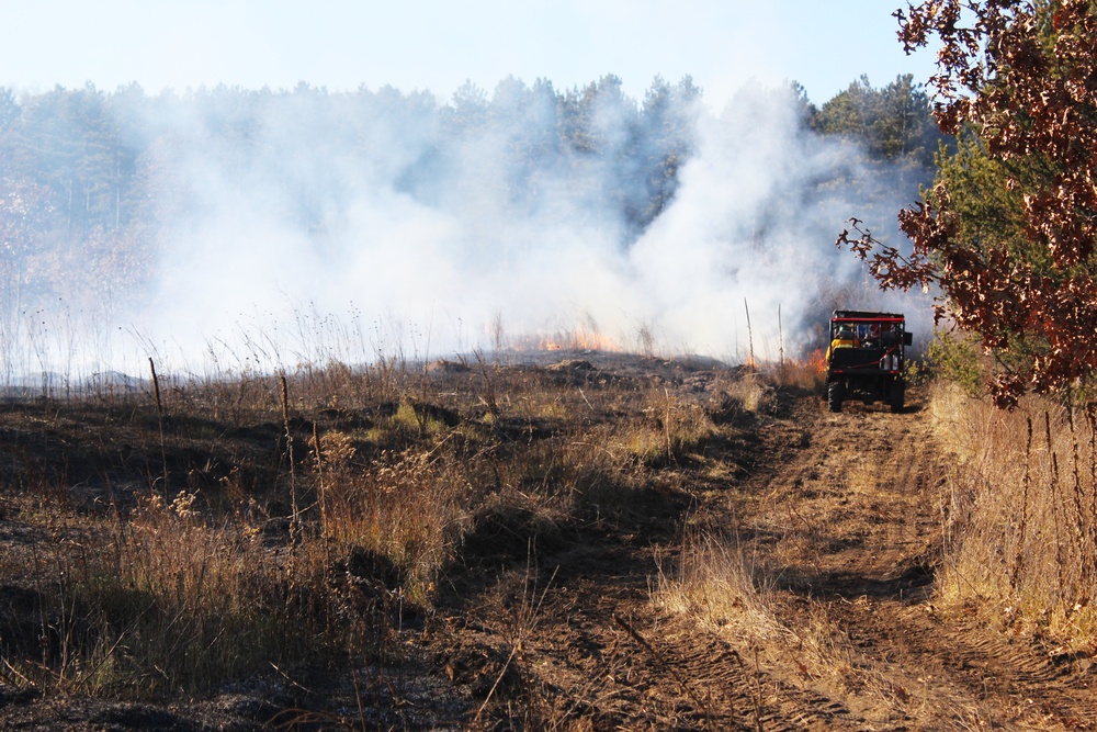 Late-fall prescribed burns help cut wildfire risk, improve habitat