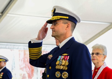 Coast Guard Cutter Midgett Christening Ceremony