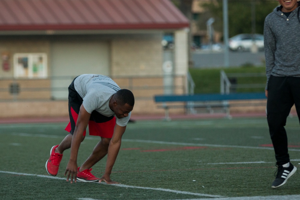 Daily Physical Training at Paige Field House