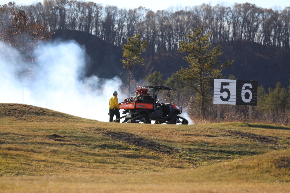 Late-fall prescribed burns help cut wildfire risk, improve habitat