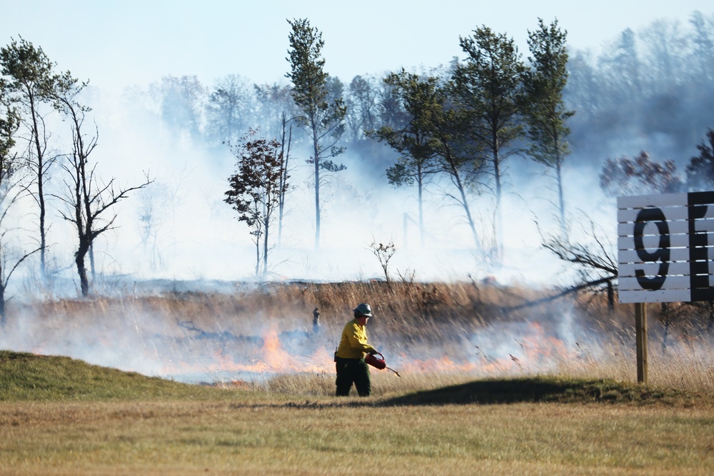 Dvids Images Late Fall Prescribed Burns Help Cut Wildfire Risk Improve Habitat At Fort