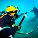 UCT-2, MDSU-1, USS Emory S. Land, and USS Frank Cable Divers Conduct Underwater Cutting Operations on Big Blue Mooring System in Apra Harbor