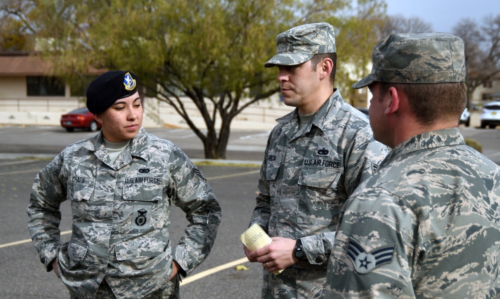 Native New Mexican trains future Air Force NCOs
