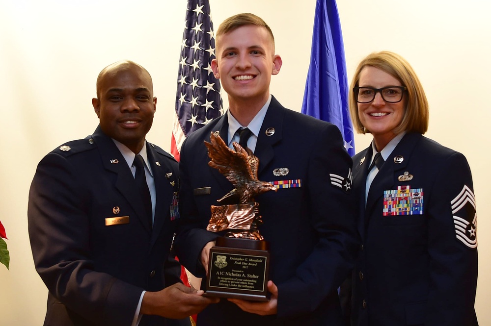 Annual tree lighting ceremony honors fallen Airmen