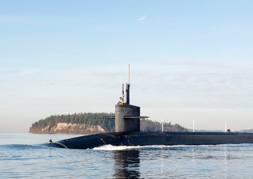 USS Nevada (SSBN 733) Returns Home
