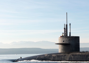 USS Nevada (SSBN 733) Returns Home