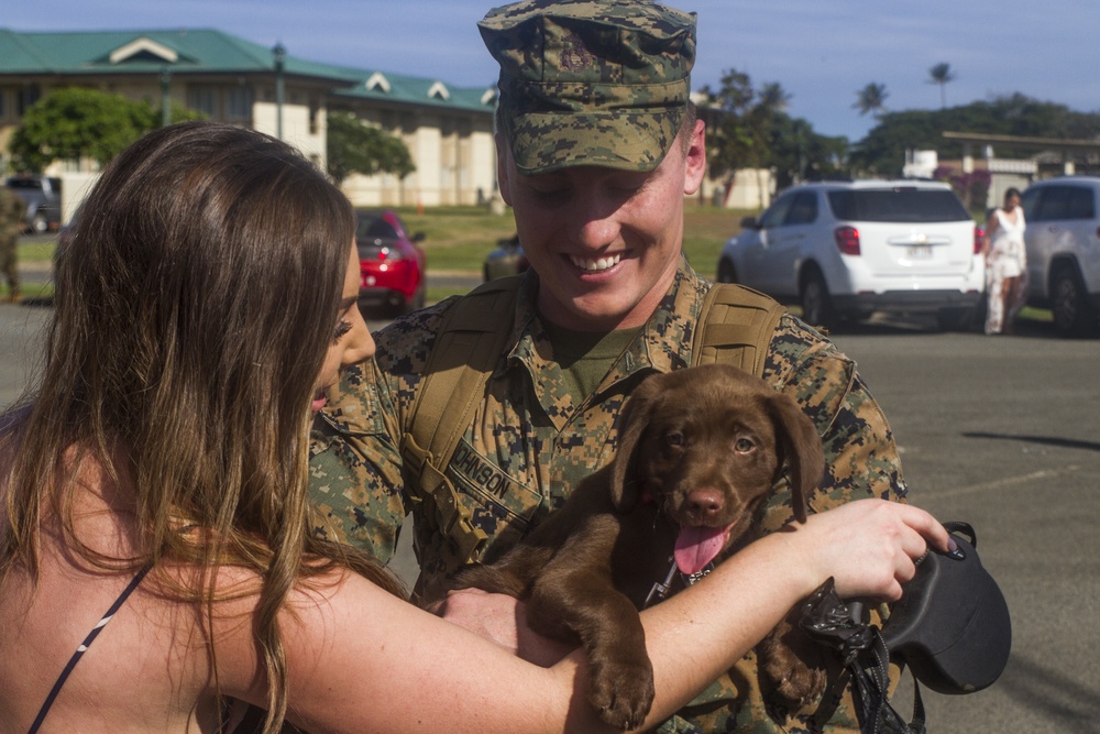 1/3 returns from Pacific deployment