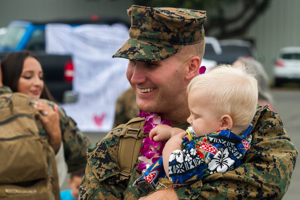 1/3 returns from Pacific deployment