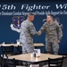 1st AF Command Chief visits 115th FW, recognizes hard work while inspiring Airmen