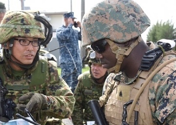 U.S. military facilities host 15th Brigade JGSDF during Guard and Protect 17