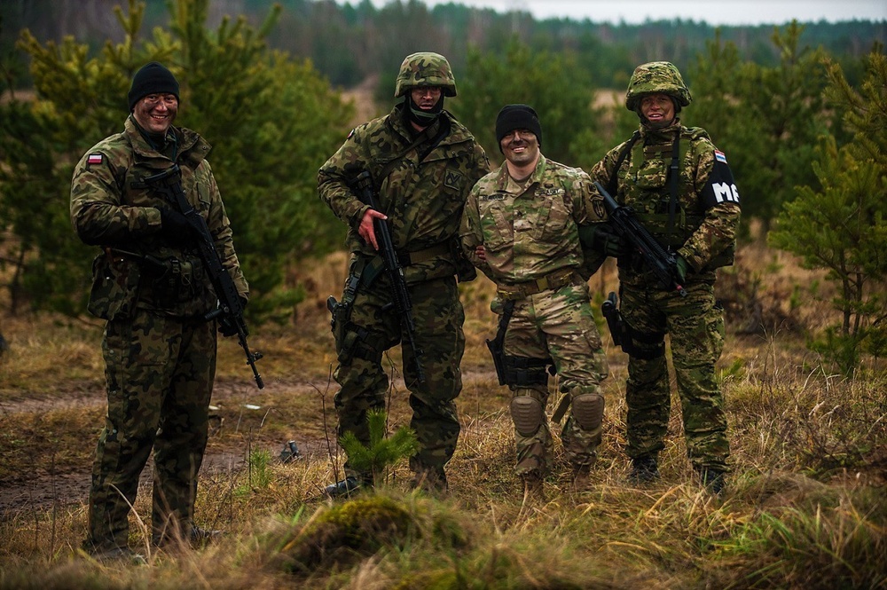 Battle Group Poland Combined Military Police Training