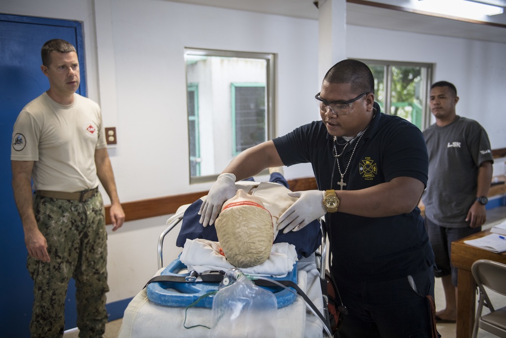 CAT Palau: EMT Training