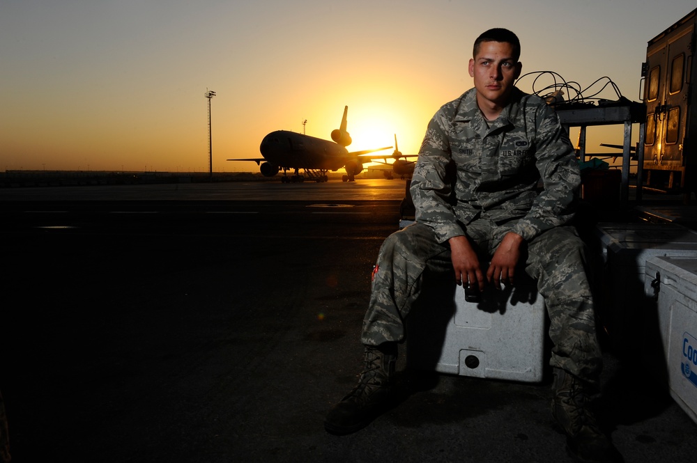 Basketball while deployed