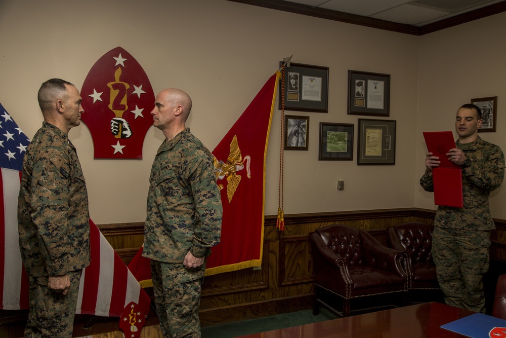 Lt. Col. Jones Award Ceremony