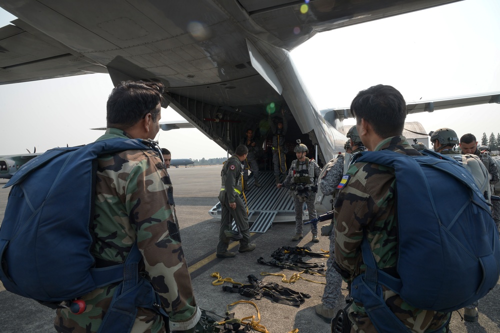 Colombian Air Force leads multinational airdrop mission