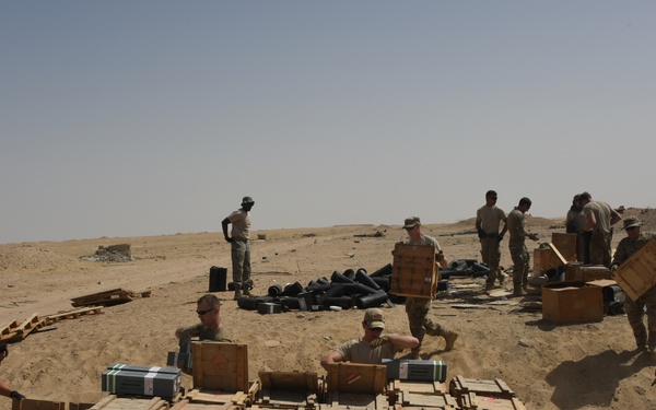 386 EOD support munition disposal need