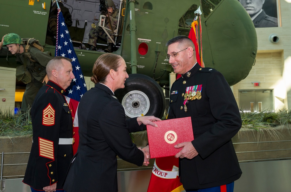 Lt. Col. Joseph Uchytil Retirement Ceremony