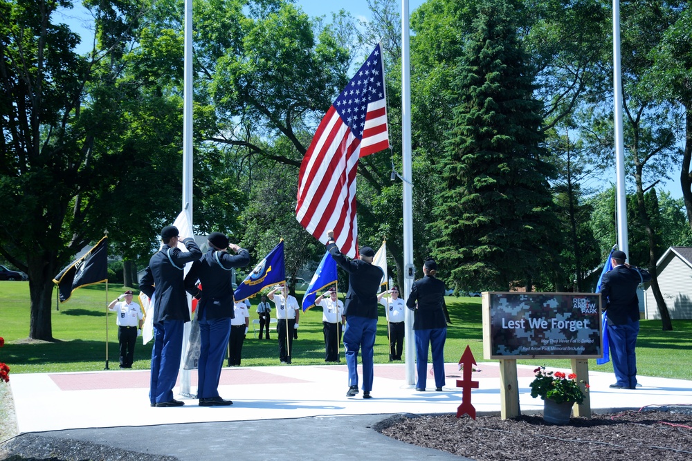 Red Arrow Park rededicated in Manitowoc