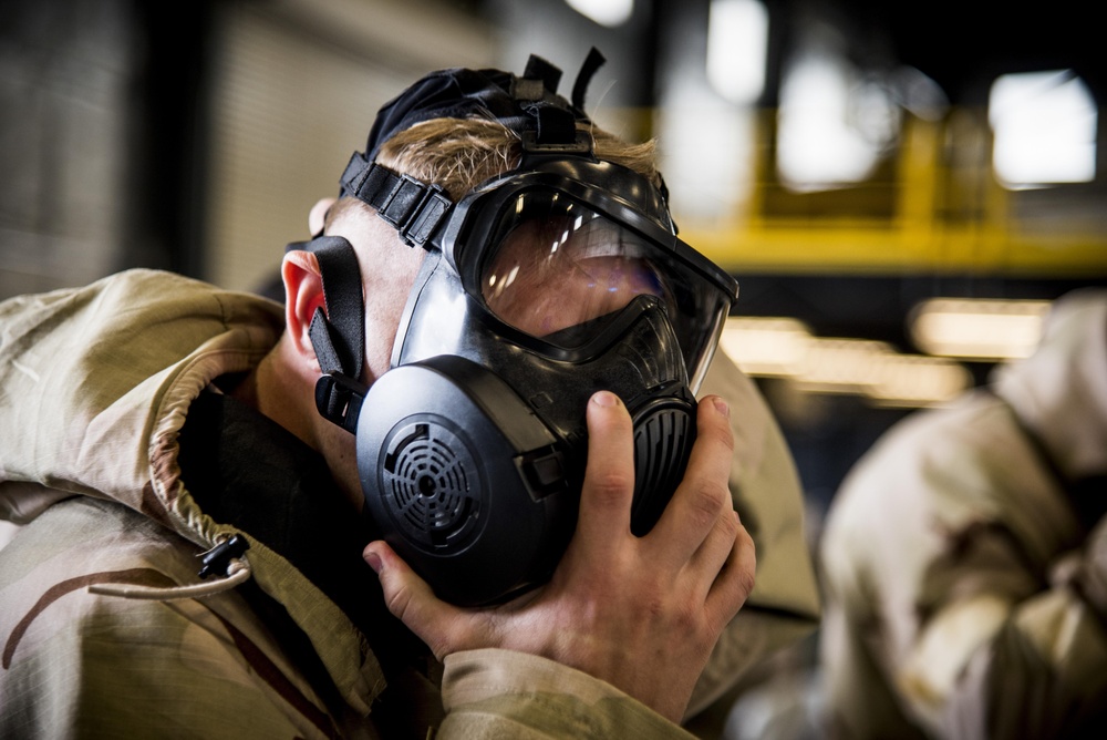 CBRN training a priority for Liberty Wing