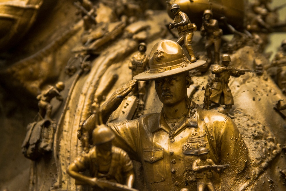MCRC unveils three iconic Battles Won sculptures