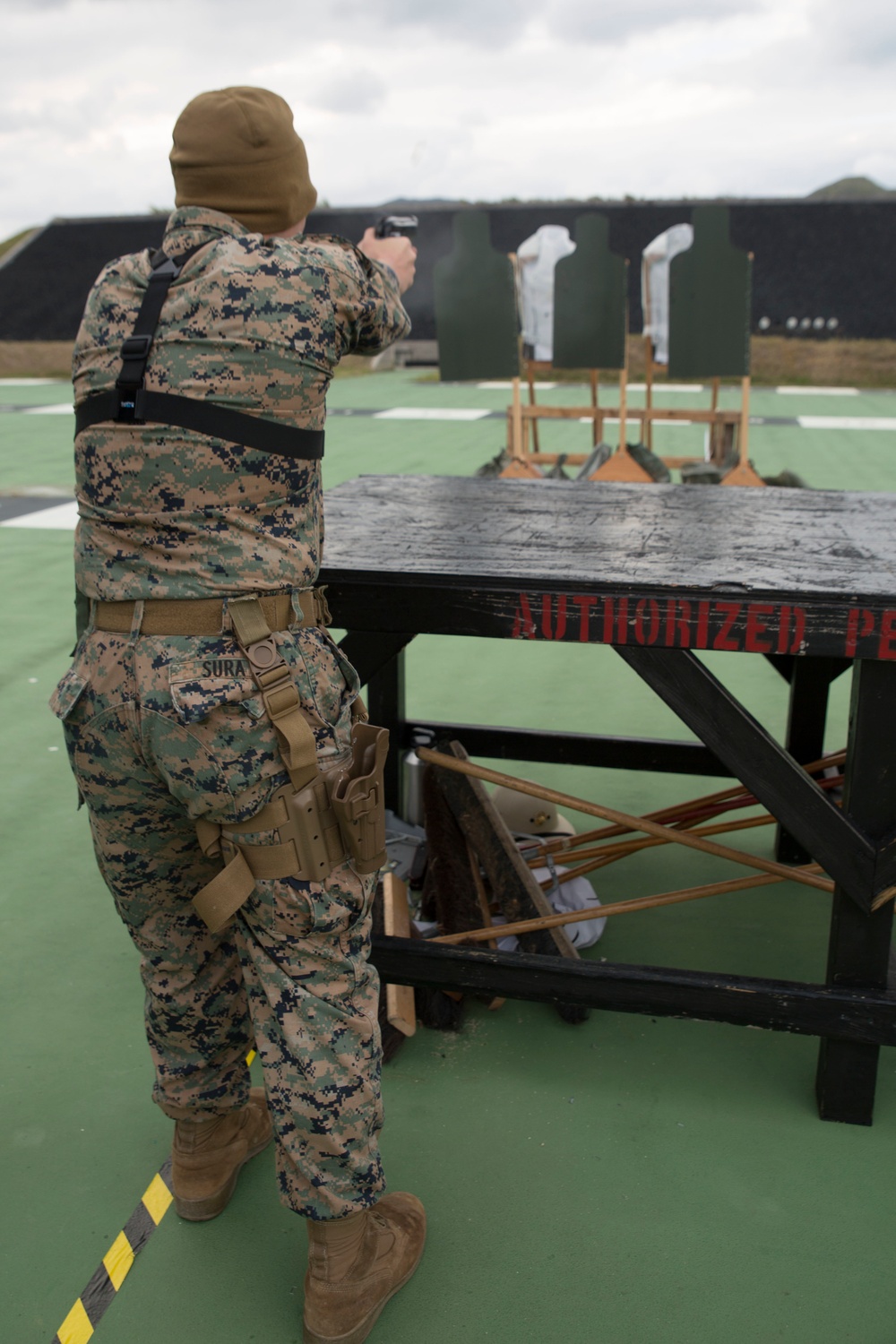 31st MEU Marines on-target during the Far East Annual Marksmanship Competition