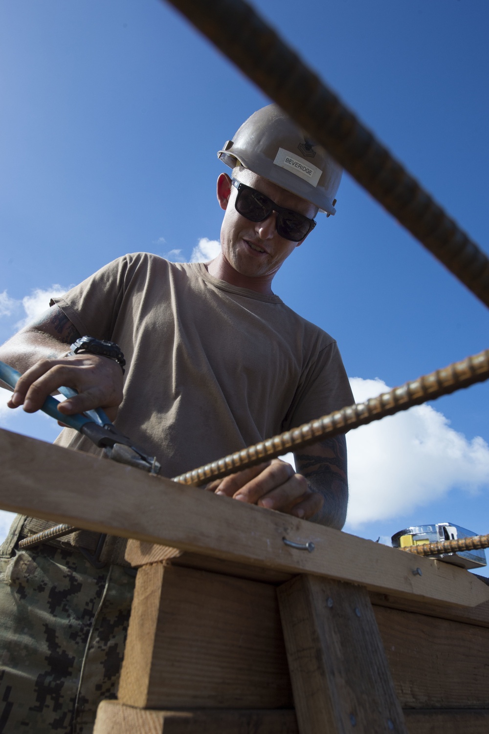 NMCB 133 Construction in Guam