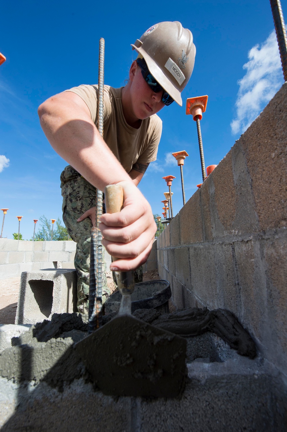 NMCB 133 Construction in Guam