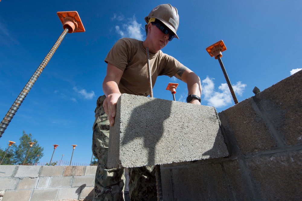 NMCB 133 Construction in Guam