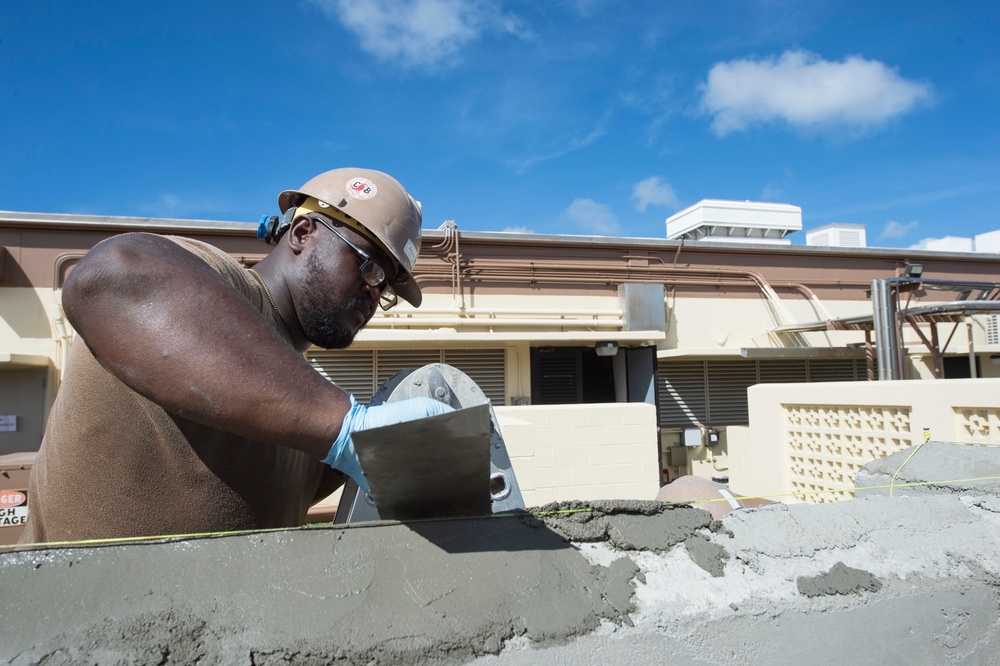 NMCB 133 Construction in Guam