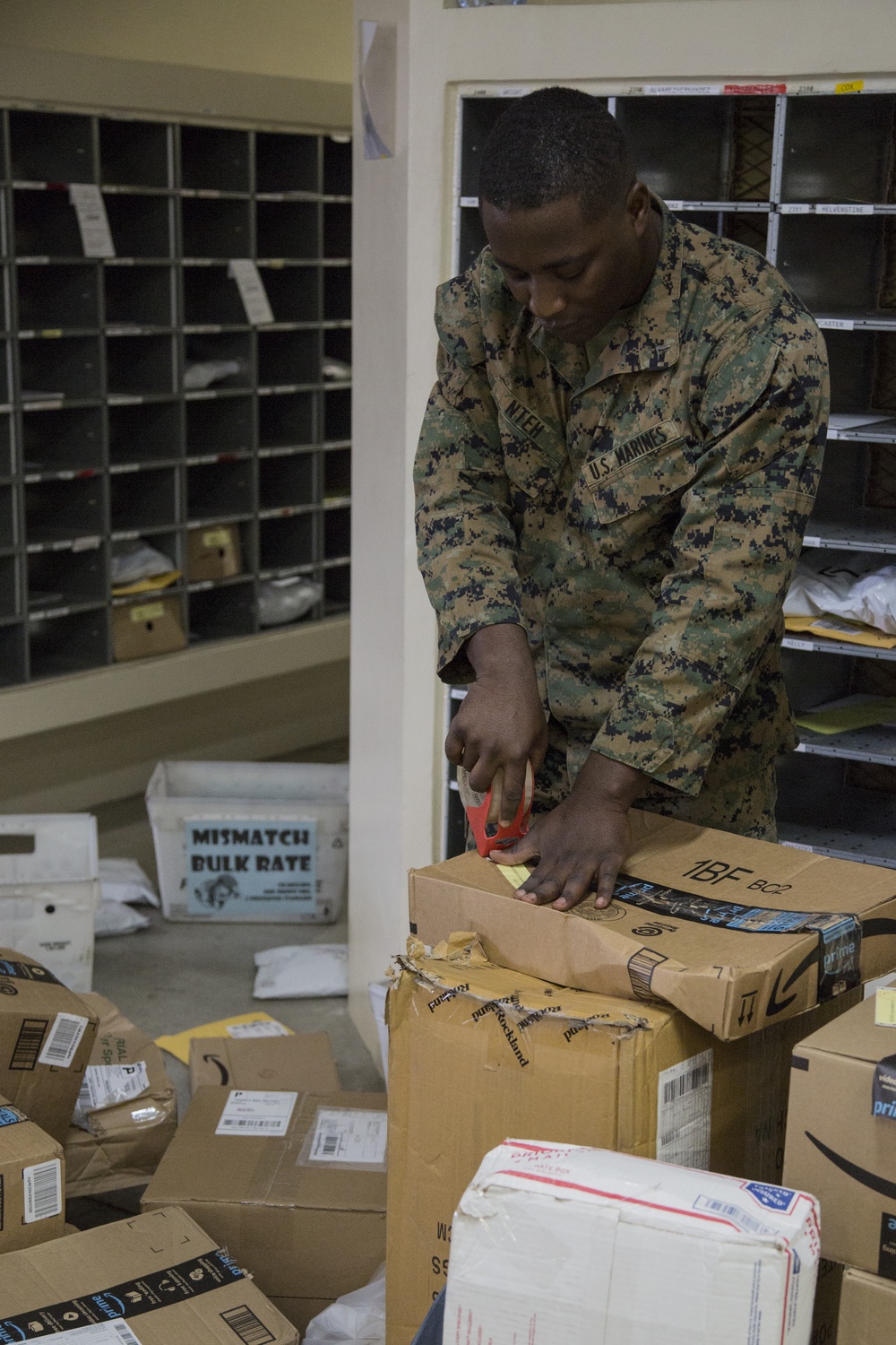 In the Life of Marines: Postal Clerk