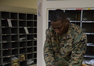 In the Life of Marines: Postal Clerk