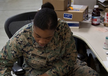 In the Life of Marines: Postal Clerk