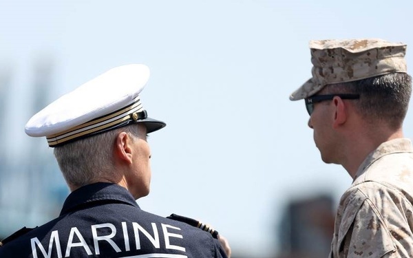 TF 51/5 Marines and French conduct maritime security operations