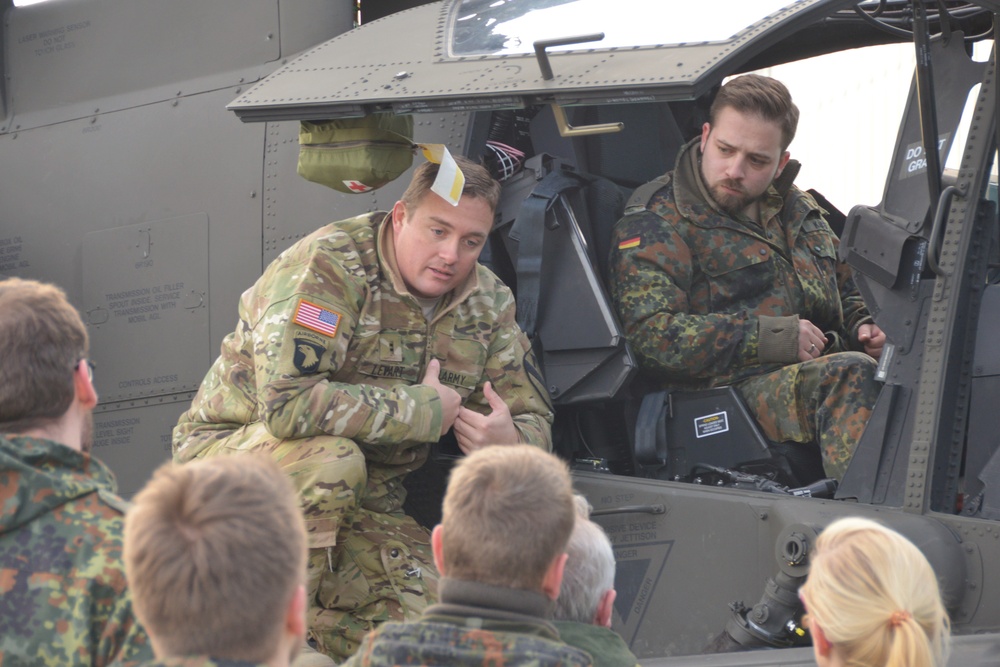 1st Air Cavalry Brigade Helicopter Static Display