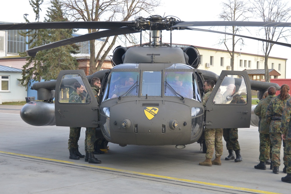 1st Air Cavalry Brigade Helicopter Static Display