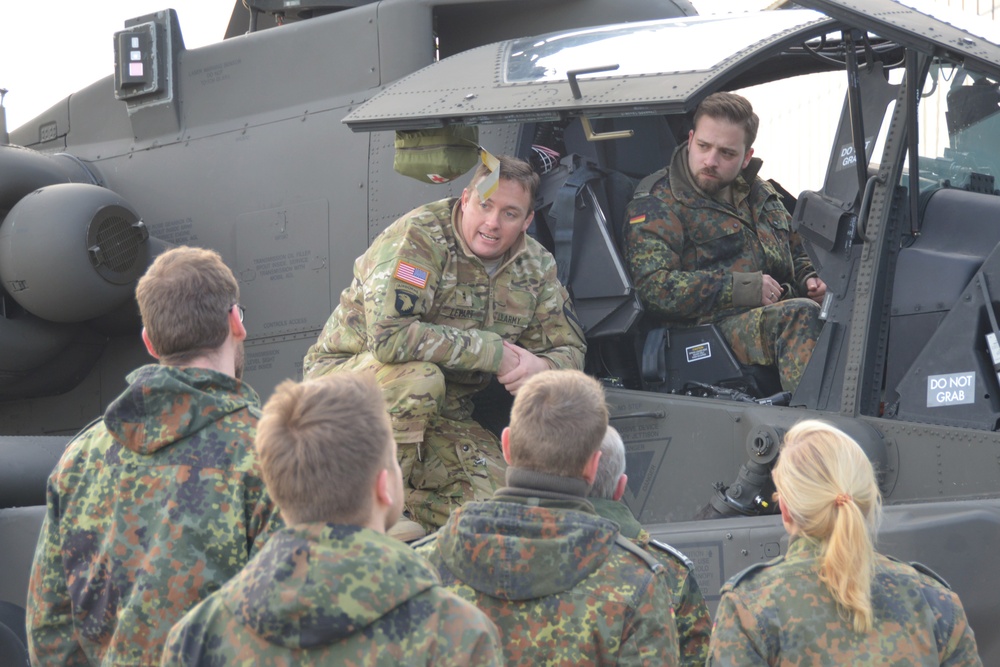 1st Air Cavalry Brigade Helicopter Static Display