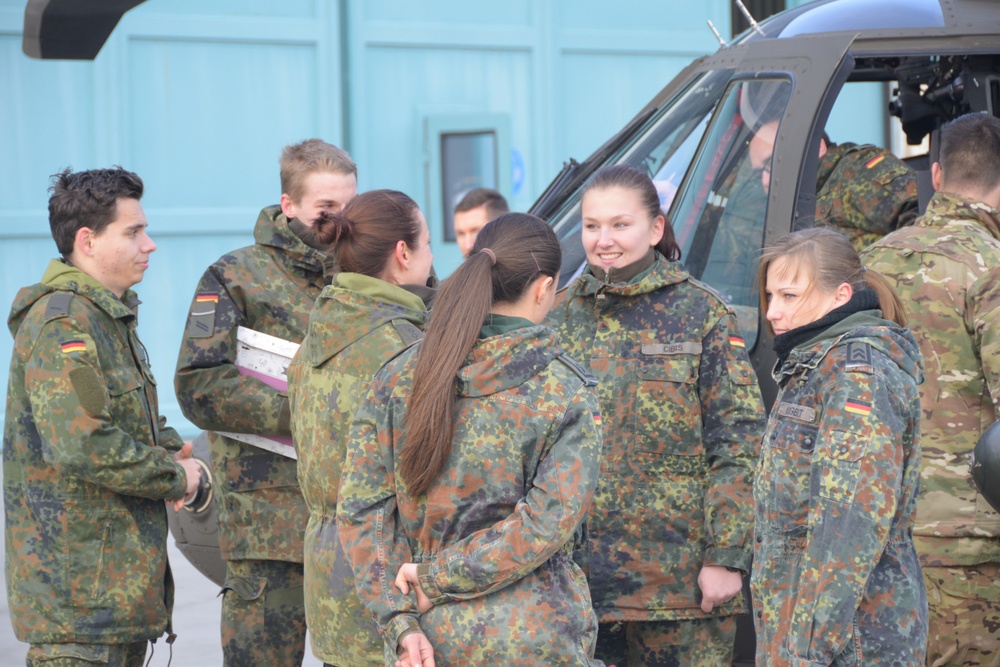 1st Air Cavalry Brigade Helicopter Static Display