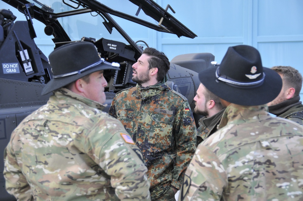 1st Air Cavalry Brigade Helicopter Static Display