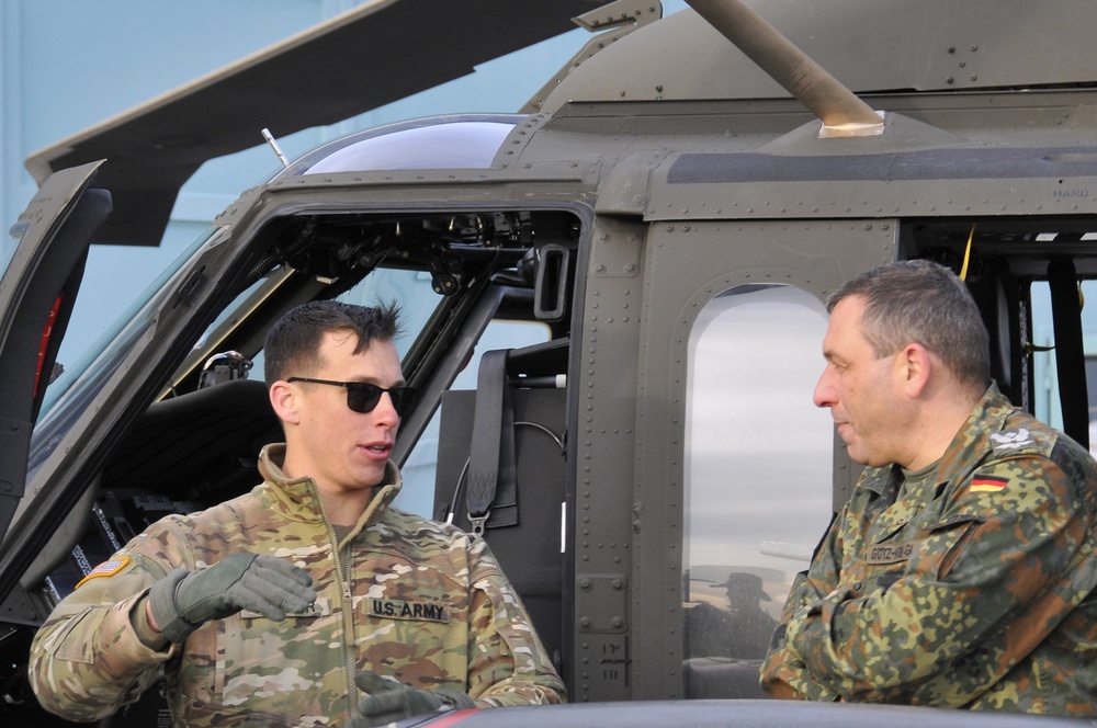 1st Air Cavalry Brigade Helicopter Static Display