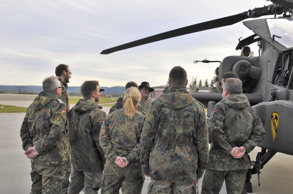 1st Air Cavalry Brigade Helicopter Static Display